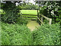 Nettled footbridge in DN36 5LL