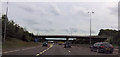B4154 overbridge at Norton Canes in WS11 9AY