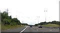 Approaching slip road from Norton Canes services in WS11 9UG
