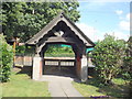 St Andrew's Lych gate in CW5 8FZ