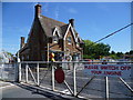 The level crossing at Wye station in TN25 5HB