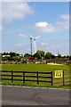Wind Turbine and Mast at Wood Green Animal Shelter in PE29 2NH
