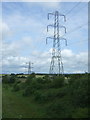 Pylons beside the A801 in EH48 2UH