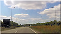 A38 southbound at Branston Junction in DE14 3NQ