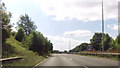 A38 south leaving Branston interchange in DE13 9GD