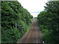 Railway towards Edinburgh in EH48 2EH