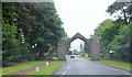 Approach to the Dalhousie Memorial Arch in Edzell