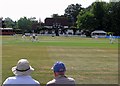 Watching county cricket from square leg in HA6 2HH