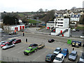 Sainsbury's car park and the fire station, Brownlow Place, Bodmin in PL31 2PN