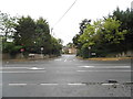 Church Road at the junction of Marlow Road in SL7 3RR