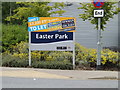 Easter Park sign in CO4 5XQ