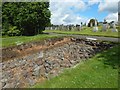 Culvert in stone base of the Antonine Wall in G61 3DJ