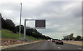 Gantries on M1 near Pipes Farm in DE55 5HT