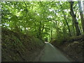 Holloway Lane approaching Turville in RG9 6JZ