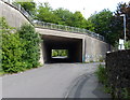 Underpass across Garner Street in Stoke-on-Trent in ST4 7DE