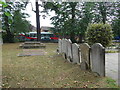 St Paul, Addlestone: churchyard in KT15 1AA