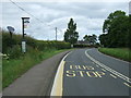 Bus stop on the B800 in EH29 9EA