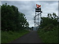 NATS radar tower near the River Almond in EH29 9ER