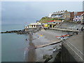 The seafront at Sheringham in NR26 8DG