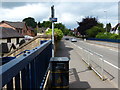 A5035 crossing the Trent & Mersey Canal in Trentham in ST4 8XL