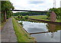 Pipebridge crossing the Trent & Mersey Canal in Trentham in ST4 8DW