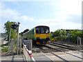 Train on the Bletchley to Bedford line in MK43 0ZY