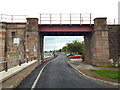Railway bridge over Anderson Street, Inverness in IV1 1SU