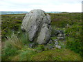 Robin Hood's Penny Stone looking south-east in HX7 8TG