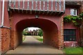 Ingatestone Hall  from under the clock tower in CM4 9NT
