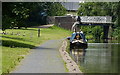 The Trent & Mersey Canal in Stoke-on-Trent in ST6 4PP