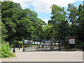 Queen's Park: eastern gates in CW2 8SJ