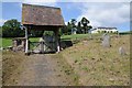 Lychgate, Tedstone Delamere church in HR7 4PS