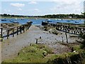 West Itchenor - View between jetties in PO18 8ET