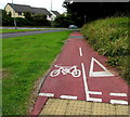 Cycle route alongside the B4319 St Daniel's Hill, Pembroke in SA71 5QW