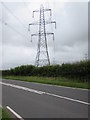 Electricity pylon south of Pembroke in SA71 5QW