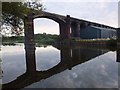 Viaduct and its reflection in WA6 7HS