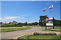 Approaching Knowle Village on its access road from the A32 in PO17 5GE