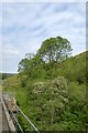 Railway bridge over Eller Beck in YO22 5LE