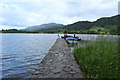 Jetty at the Port of Menteith in FK8 3RA