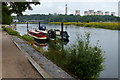 Moorings along the River Trent at Trentlock in NG10 1HX