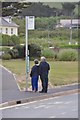 Croyde : Moor Lane Bus Stop in EX33 1QA