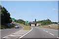 A46 junction for A50 in LE7 7WN
