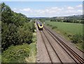 Cross-Country train, near Batch Bridge in BS24 0EZ
