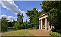 Bowood Lake; The "Doric temple" in SN11 9NA