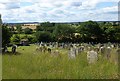 Churchyard at Shillington and beyond in Apsley End