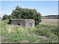Pillbox at the edge of the former Weston Airfield in BS24 8ER