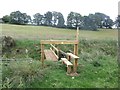 Footbridge across Rugley Burn in Alnwick