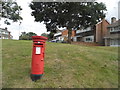Grass bank and letterbox on Alphington Avenue in GU16 8PG