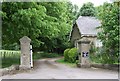 Lodge gates, Westholme Hall in DL2 3QL