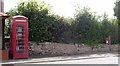 Pwll Trap - Telephone and Letter/Post Box in Pwll-trap